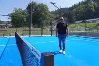 (VIDEO in FOTO) Novo padel igrišče v Vuzenici: Naj se odštevanje do prvega servisa začne